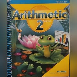 Book Abeka Arithmetic grade 2 Teacher Key